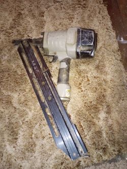 Porter Cable Framing Nail Gun Shoots 2" To 3 And A Half Inch Nails 34 Degrees Clipped Head