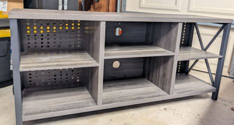 Gray TV Stand