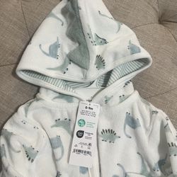 Carter's Baby Hooded Terry Robe 0-9 Mo 