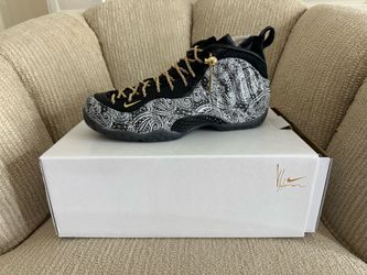 Victor Solomon Nike Foamposite (Black), size 9.5