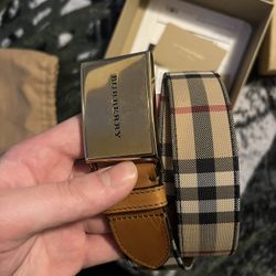 Burberry Belt Size 36us 95eu 
