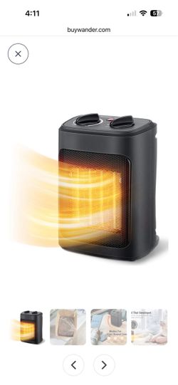 Portable Ceramic Space Heater