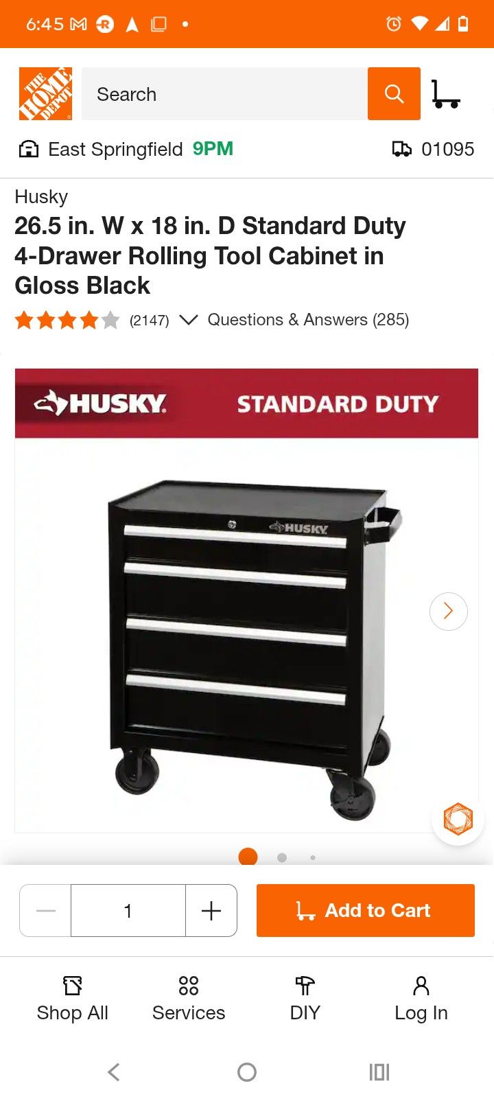 Husky Tool Drawers