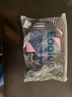Eagloo Dog Harness – Reflective, No‑Pull (Pink/Black)