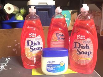 Fish soap & Vaseline
