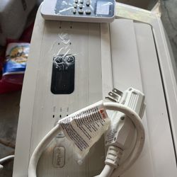 LG portable air conditioner with window accessories