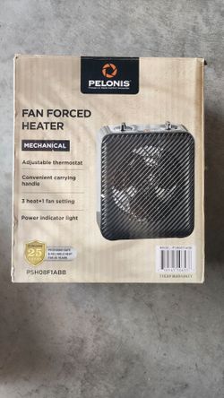 Fan forced heater