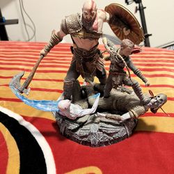 God Of War statue