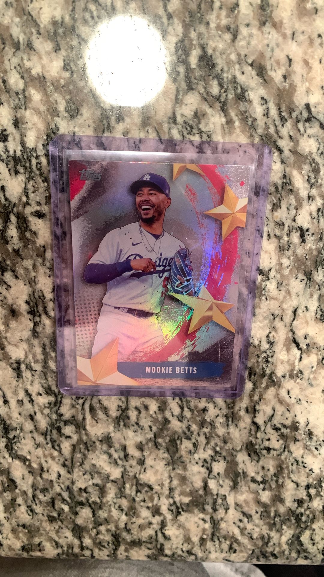 Mookie Betts Holo Los Angeles Dodgers 