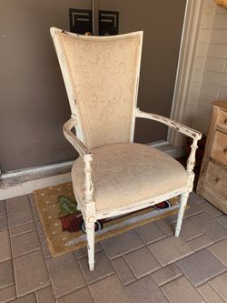 Chair With Worn Finish