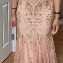 Jovani 3675 Dress Rose Gold Size 4