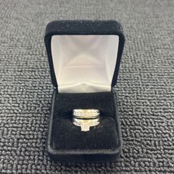 White Gold 2-Piece Diamond Wedding Set