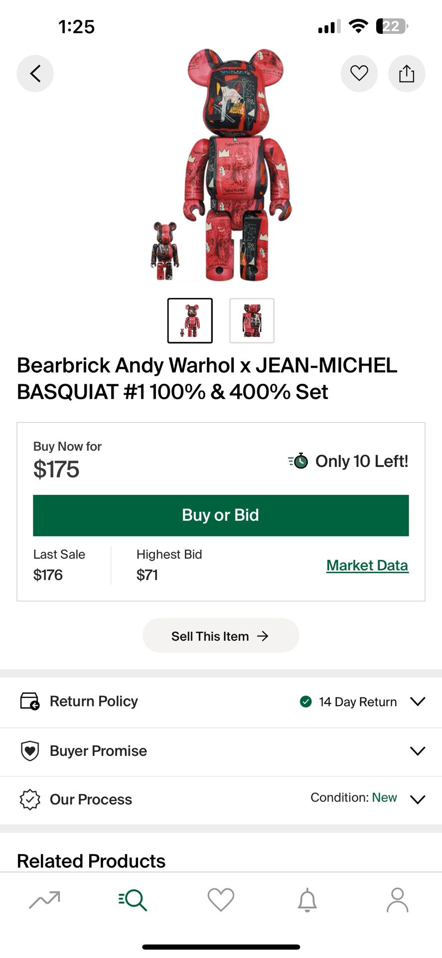 Bear Brick 400% &100%