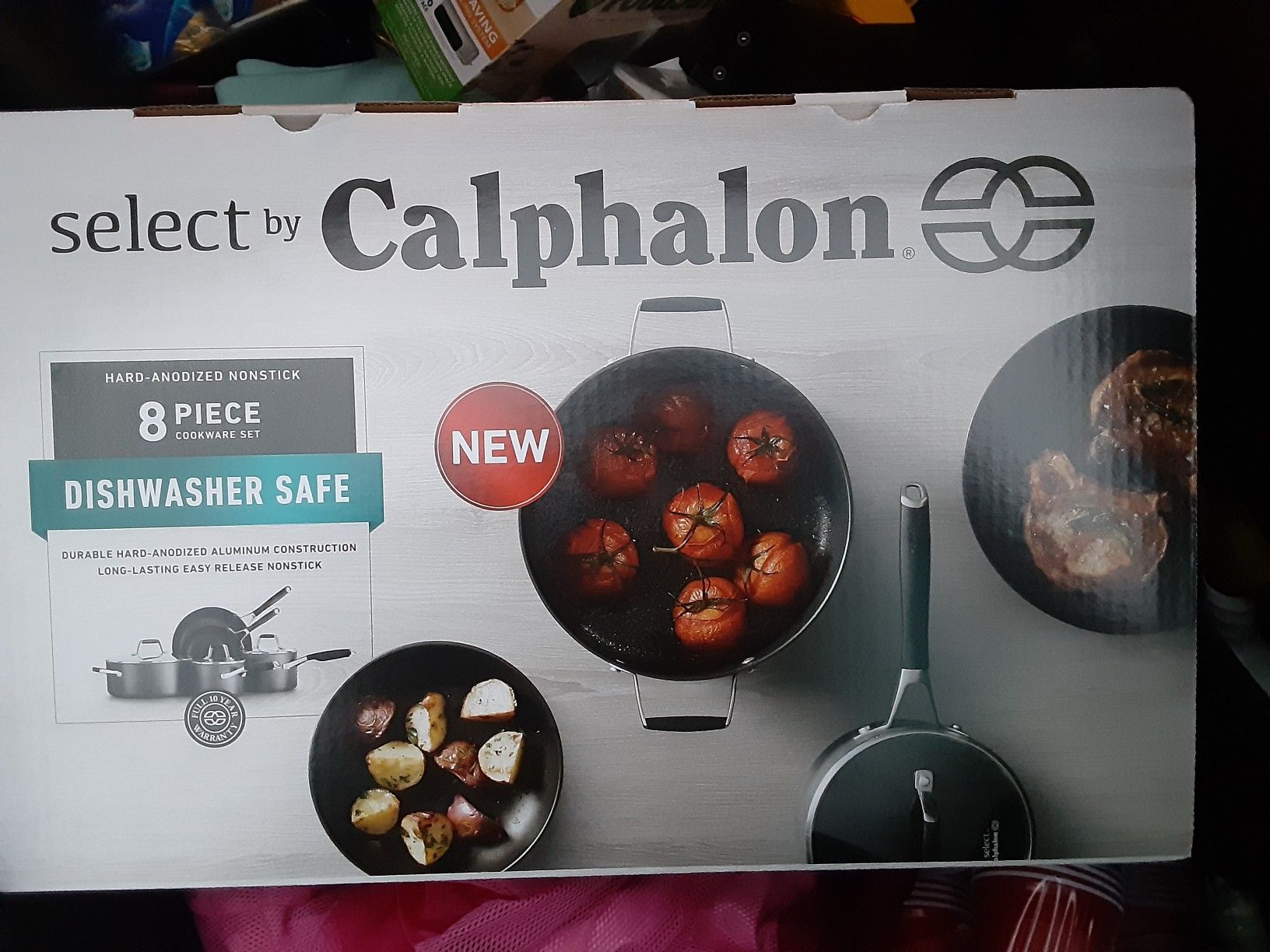 🍗🔪calphalon pan n pot set 8 pieces