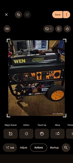 WEN 4750 GENERATOR
