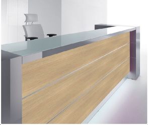 Commercial custom high end front desk
