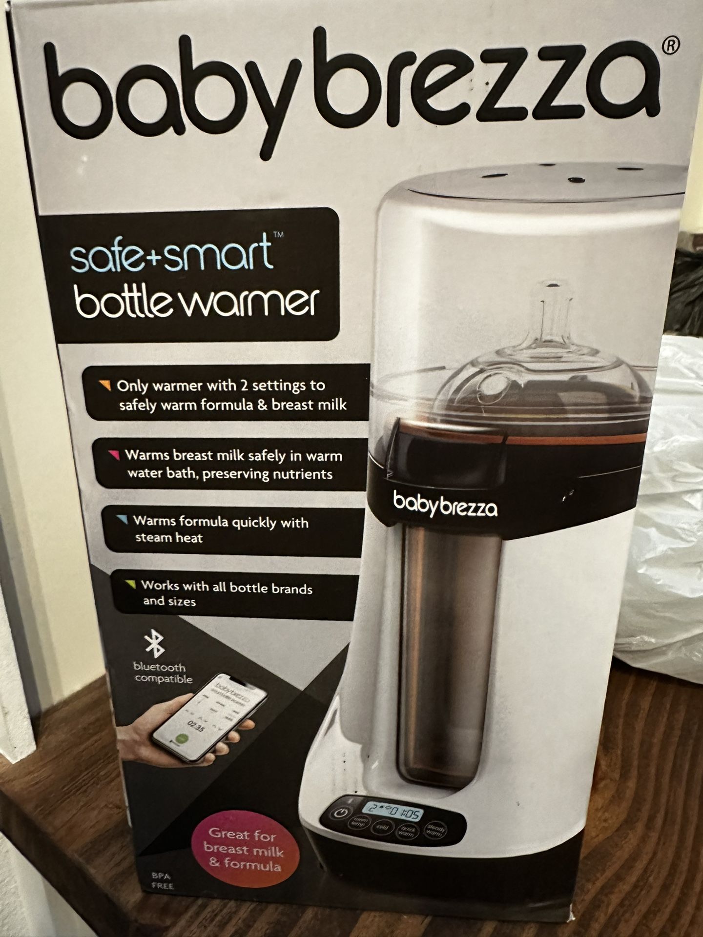 Baby Brezza Bluetooth Bottle Warmer