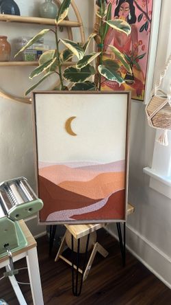 Cute fabric wall decor