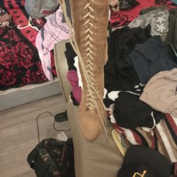 Pocahontas Thought High Boots