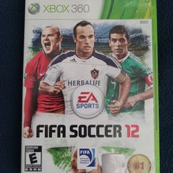 Xbox 360 Fifa Soccer 12 Game 