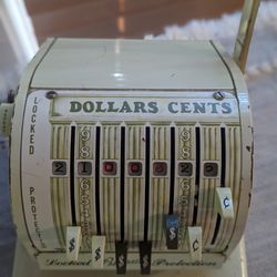 Vintage Check Writer Machine
