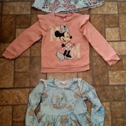 GIRL'S DISNEY DRESSES/SIZE 4/5