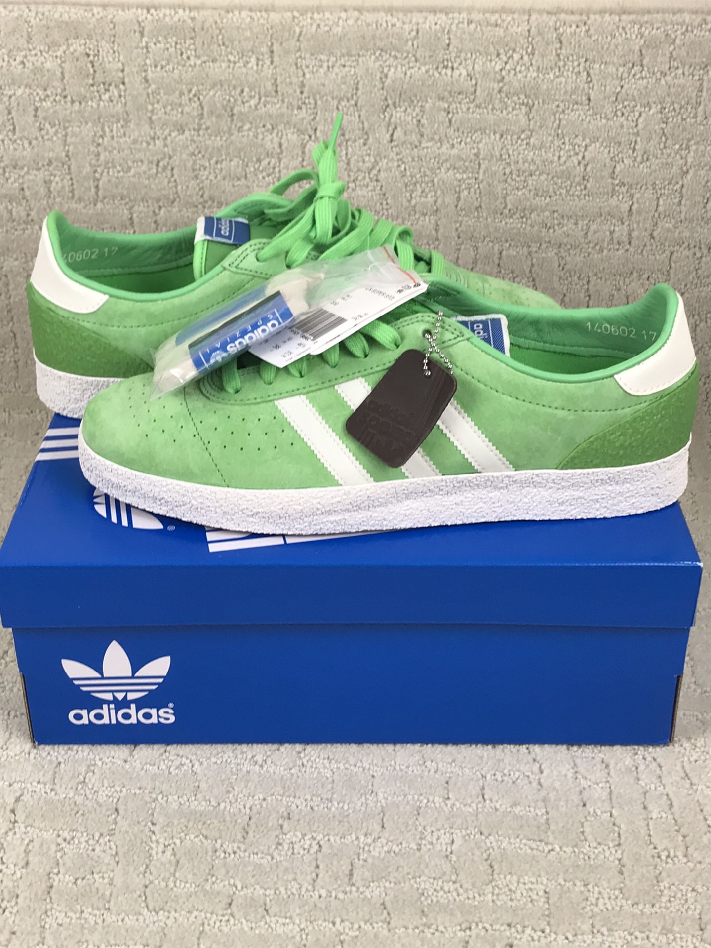 Adidas Munchen Super Spezial Limited Edition Shoes Mens US B41810 Green New with box