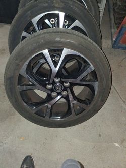 2018 to 2026 Toyota OEM Alloy Wheels with Tires Set