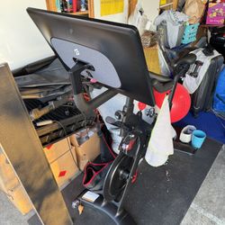 Lightly Used Peloton With Accessories 