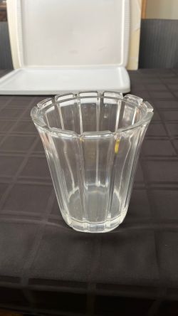 "Vintage Orrefors Crystal Fleur Vase - Made in Sweden"