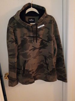 Hollister Camo Pullover Hoodie