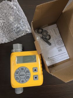 NEW Programmable Irrigation Timer