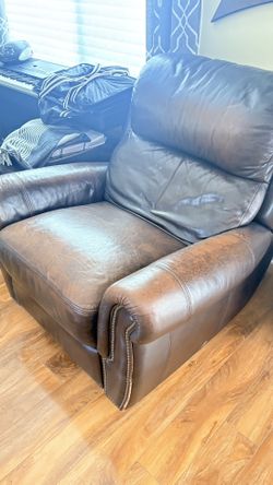 Leather Recliner Chair