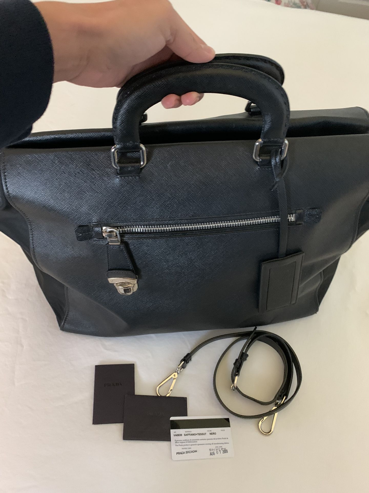 Prada Duffel Tote