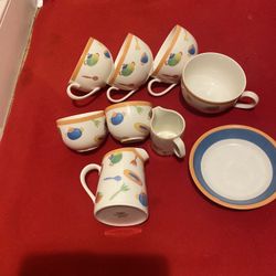 9 Pcs Villeroy Snd  Bosh Coir’s Campagna