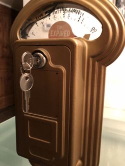Vintage parking meter