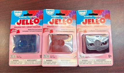 Jello Scented Squishi Toy Viral TikTok Toy -Blue/Red/Purple