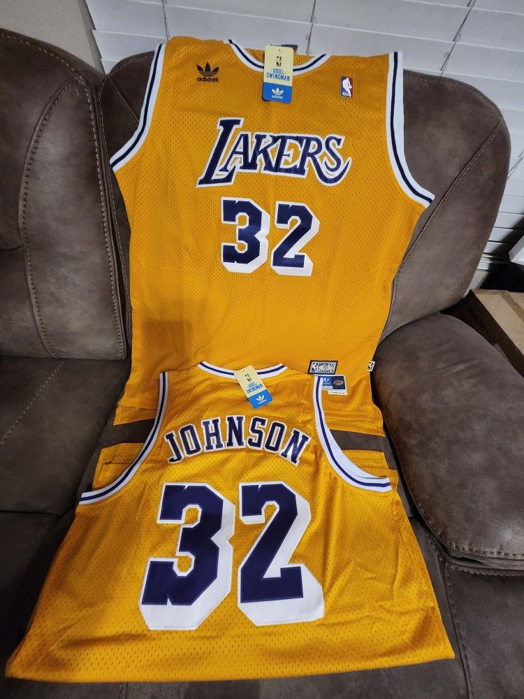 Lakers Magic Johnson Throwback Jersey