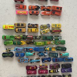 Assorted Hot Wheels Cars