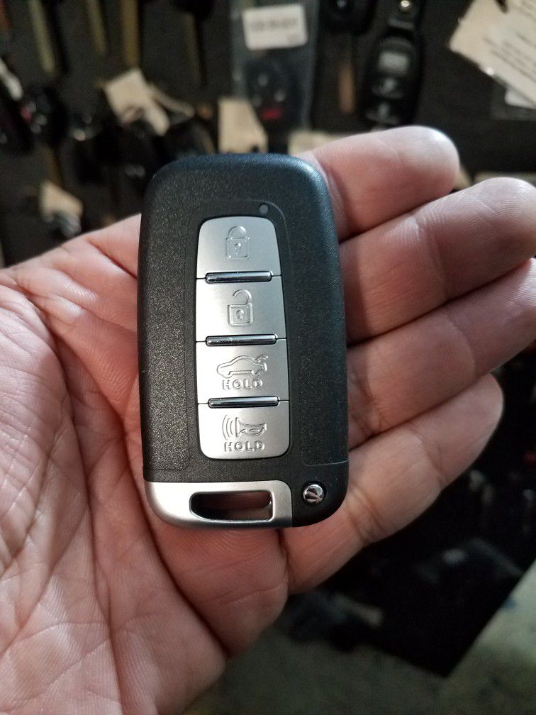 Made in Upland for $99 | 2011-17 Hyundai Kia Smart Prox Remote Key Copy (Optima, Azera, Equus, Genesis, Sonata, Borrego, Forte, Sorento, Rio)