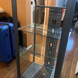 Glass Shelves Storage 