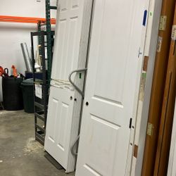 98”x 32” 2 And 6 Panel Hung Doors 
