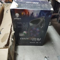 Bluetooth Speaker 25 Inch Everything Works No Chargin With Two Light,Sg 