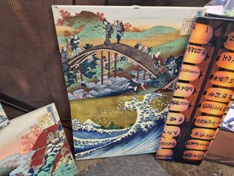 Six prints oriento design used