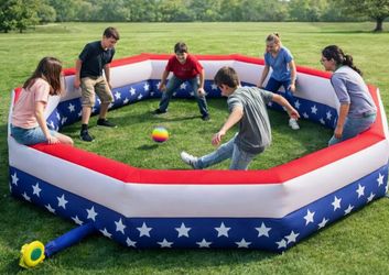 Inflatable gaga pit
