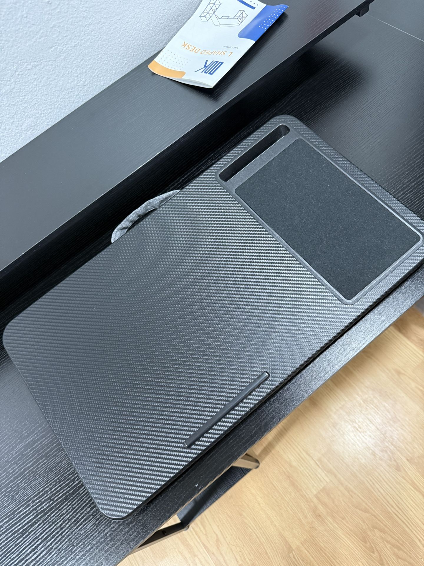 L Desk With Lap Desk
