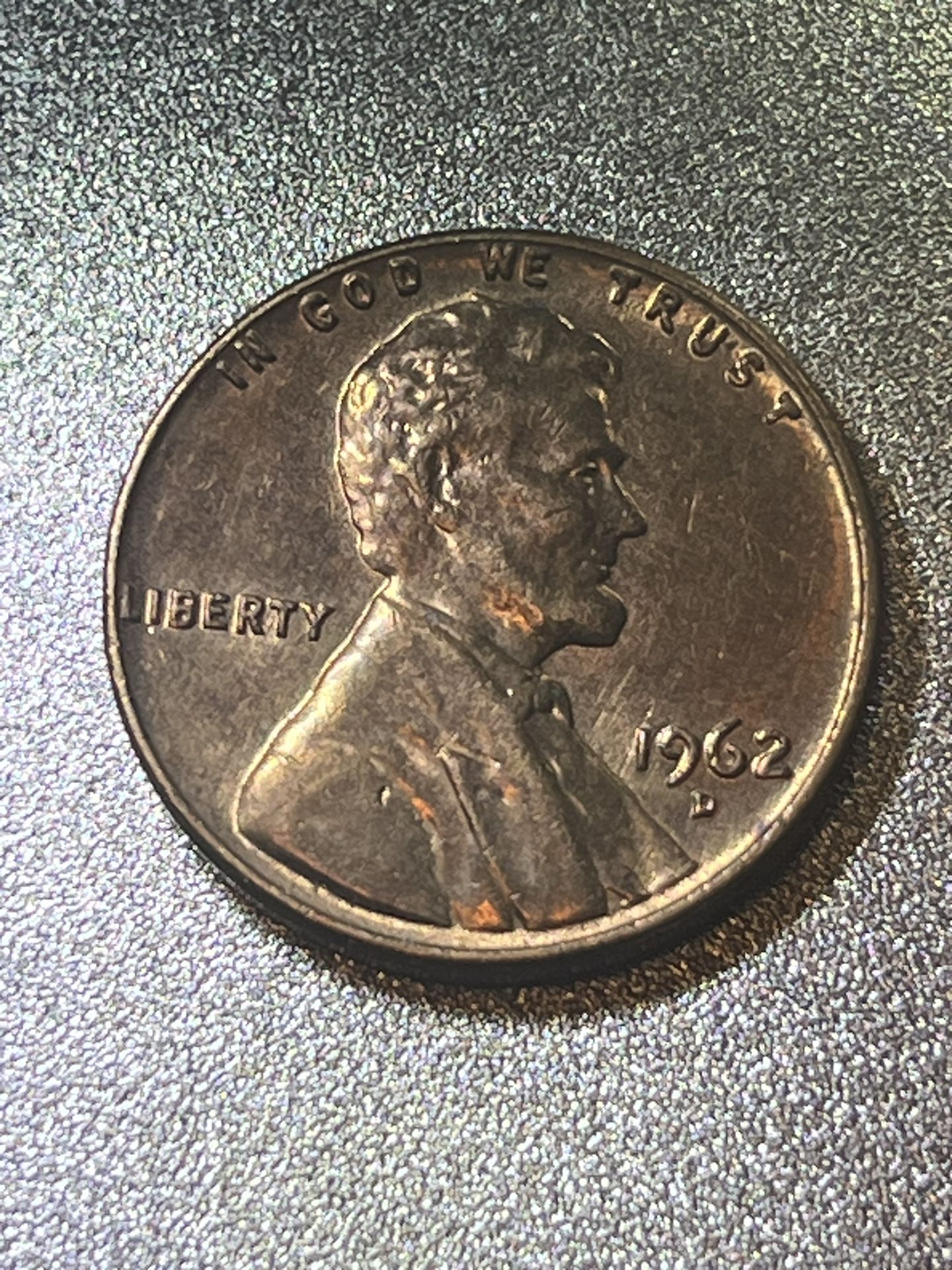 1962-D-1MM-003 Linclon Cent