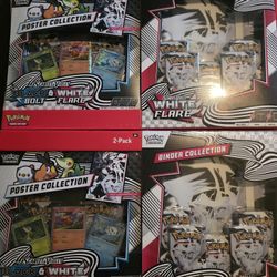 Pokemon White Flare Sams Binder Collection