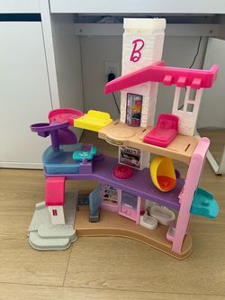 Barbie little people playhouse