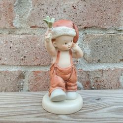 Vintage Enesco Memories Of Yesterday "How 'Bout A Little Kiss?" Figurine 